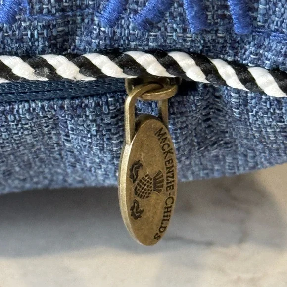 MacKenzie-Childs Fantasia Fish Outdoor Accent Pillow - Picture 7 of 11